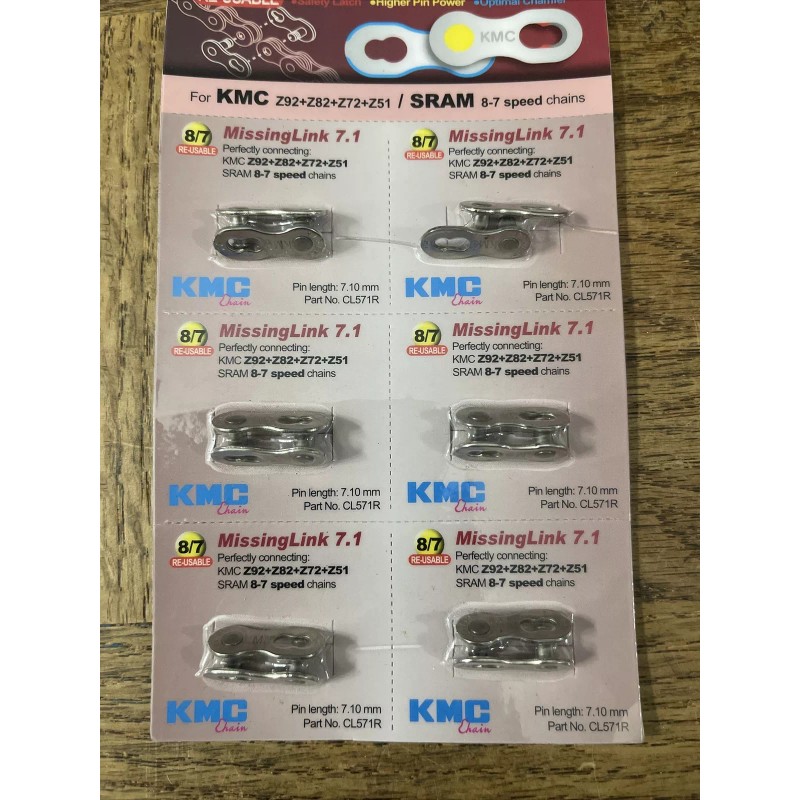 KMC Chain 7.1 Missing Link 8/7