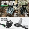 Zune Lotoo Tactical Shovel Survival Tool, 18 in 1 Small