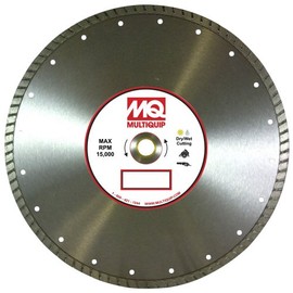 Multiquip 14TBLM Premium Turbo Rim Diamond Blade, 14-Inch x 0.125-Inch