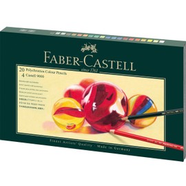 Faber-Castell Art & Graphic Polychromos Colour Pencil, Gift Set, Mixed MediaMulticoloured, Polychromos Gift Set, For Art, Craft, Drawing, Sketching, Home, School, University, Colouring