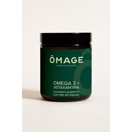 Omega 3 Premium  Aceite Puro de Pescado con Astaxantina 20 mg  Alta Concentración EPA  DHA  60 Cápsulas  Antiinflamatorio Natural  Salud Cerebral,... 