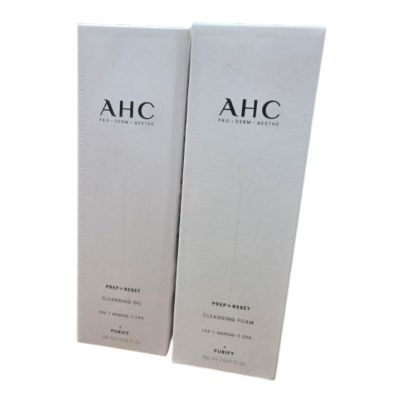 AHC Prep Reset Cleansing Foam 150ml x 2 I have