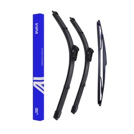 Premium Vipa Wiper Blade Set | fits: DS DS 7 Crossback SUV (Dec 2017 Onwards) | All-Weather Performance | Durable, Streak-Free Windshield Wipers | Easy Installation