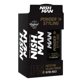 Cera En Polvo Para Peinar Nishman Texturizador Matte P5 20g