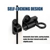 Litensh Self Closing Latch, Spring Door Lock, Heavy Duty Bolt