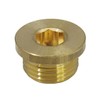 Sealing plug with hexagon socket and cylindrical thread G 1