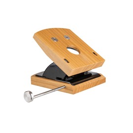 High Quality Hand Made of Cherry Wood Design Solid Stainless Steel Hole Punch
