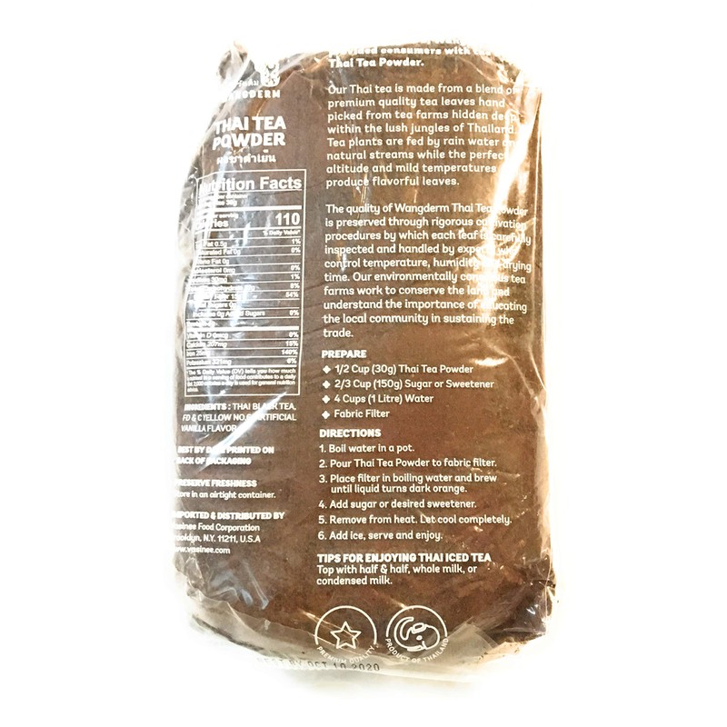 DLCUEL Wangderm Thai Tea Powder 13 Oz