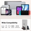 Tearmier Vertical Laptop Stand for Desk, 4 in 1 Space-Saving