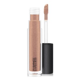 MAC Lipglass Shade OH BABY Golden Bronze Glitter Full Size .1oz / 3.1ml