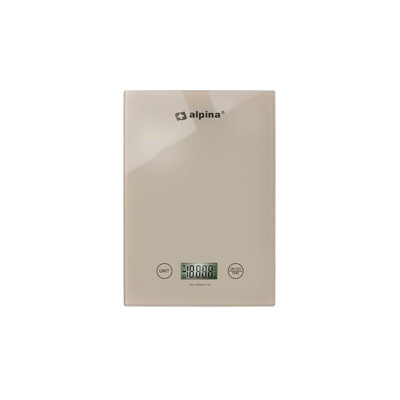 alpina Digital Kitchen Scales in g, lb, oz and ml,