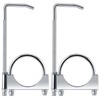Datanly 2 Pcs Exhaust Clamp with Hanger Rear Muffler Hanger