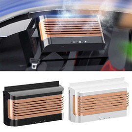 MACHSWON Solar Power Car Auto Air Vent Cool Fan Cooler Ventilation System Radiator Fan Exhaust Heat Fan Automobile Fan