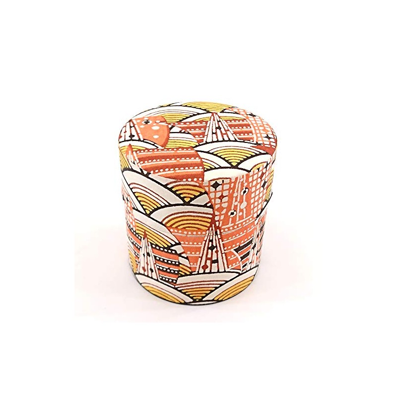 yamako- Tea Container Do ikarasa Small Modern Seigaiha 88088