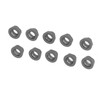 10PCS Black Coating Carbide Inserts Round CNC Turning Milling Inserts