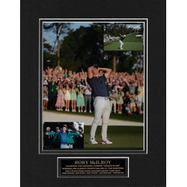 New England Picture Rory McIlroy Iconic Photography - McIlroy Achieves Historic Career Grand Slam Winning His Elusive Fourth Major at the Masters.