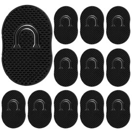 Portable Plastic Massage Hair Brushes and Combs Set - Scalp Massager, Beard Brush, Pet Grooming Brushes for Home and Travel (12Pack)