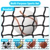 Baseball Net - 10Ft,15Ft,20Ft,25Ft,30Ft Basketball Net Perfect for Baseball, Soccer,
