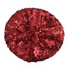 Jixin4you Women's Glittering Beret Sequin Dance Hat, Various Colors, Unisex,