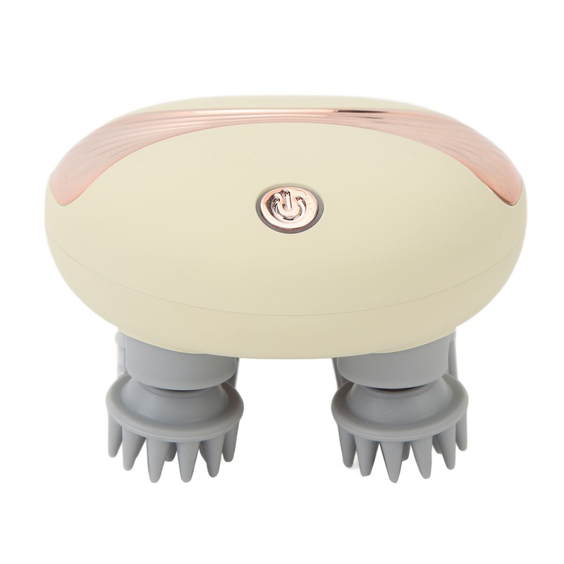 Electric Scalp Massagers 900MAH Light Orange Deep Massage Scalp Stress