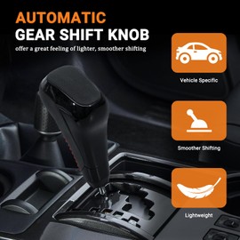 AICARS Gear Shift Knob Compatible with Toyota 4Runner 2012-2023/Tundra TRD PRO 2014-2021 Car Gear Shifter Replacement- Black