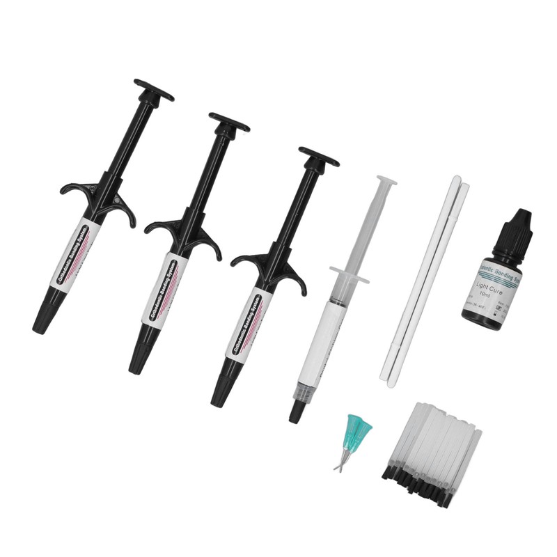 Dental Adhesive Cure Syringe High Bond Strength Orthodontic Dental Bonding