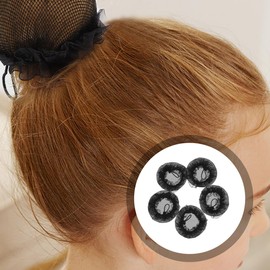FOMIYES Redes EláSticas Para Cabello MoñO 10 Piezas Red Para Chongo De Ballet Y Accesorios Para Peinarse Con DiseñO Ajustable Para Peinados Limpios Y Elegantes