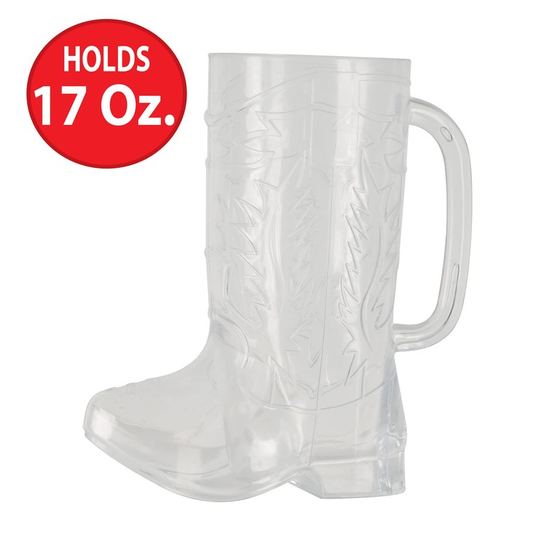 Beistle Plastic Cowboy Boot Cup