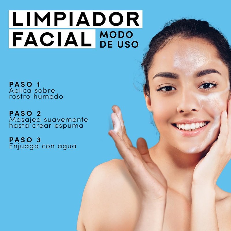 POND'S Limpiador Facial Hydra Active con Ácido Hialurónico 200 mL