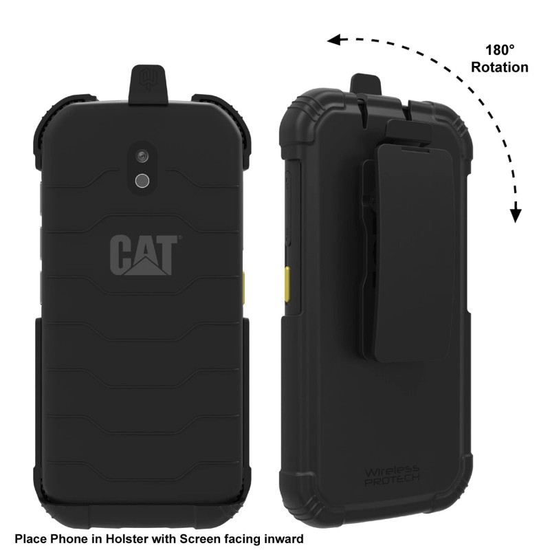 CAT S42 and CAT S42 H+ Swivel Belt Clip Holster