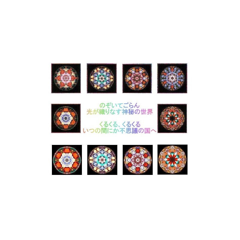Angel Kaleidoscope Pendant Necklace Kaleidoscope, No Stone