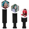 4 Pieces Balayage Highlighting Board with Teeth Hair Dye Paddle