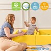ECR4Kids SoftZone Play Patch Toy Bins, Beginner Playset, Yellow, 2-Pack