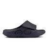 OOFOS OOahh Sport Flex Recovery Sandal, Black Matte - Women’s