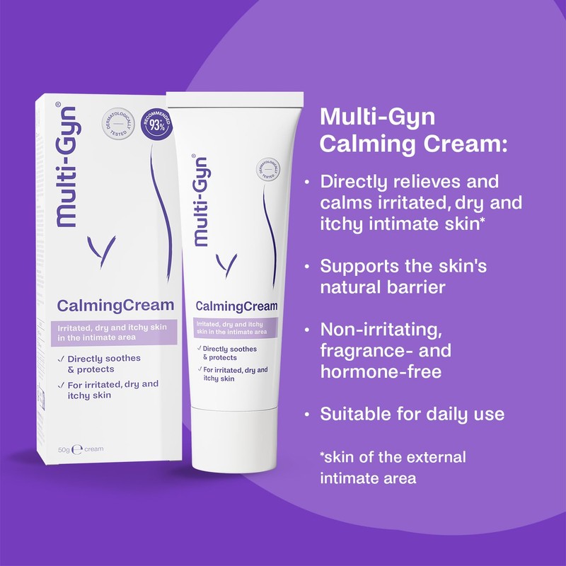Multi-Gyn Calmingcream 50g - Directly soothes itching and irritation -
