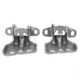 MotoProducts New 2 Piece Door Hinge Set for Right Passenger Side for Chrysler Plymouth Prowler 1997 to 2002 Grey Primer