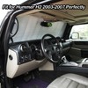 PIUGILH Car Windshield Sunshade UV Ray Reflector for Hummer H2