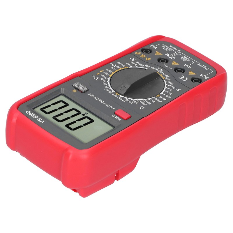 VS-890D Digital Multimeter AC DC Voltage Current Resistance Tester with