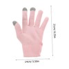 Baluue 1 Pair Warmers Moisturizing Heated Gloves Anti UV Gloves