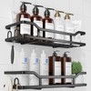 Kitsure Shower Caddy - 2 Pack, No Drilling Shower Organizer