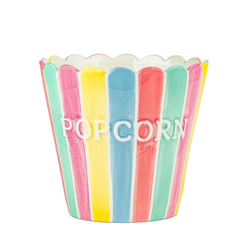 10 Strawberry Street Popcorn Bucket, Set of 2