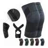 1 Par Rodilleras Elásticas Deportivas Compresion Para Gym