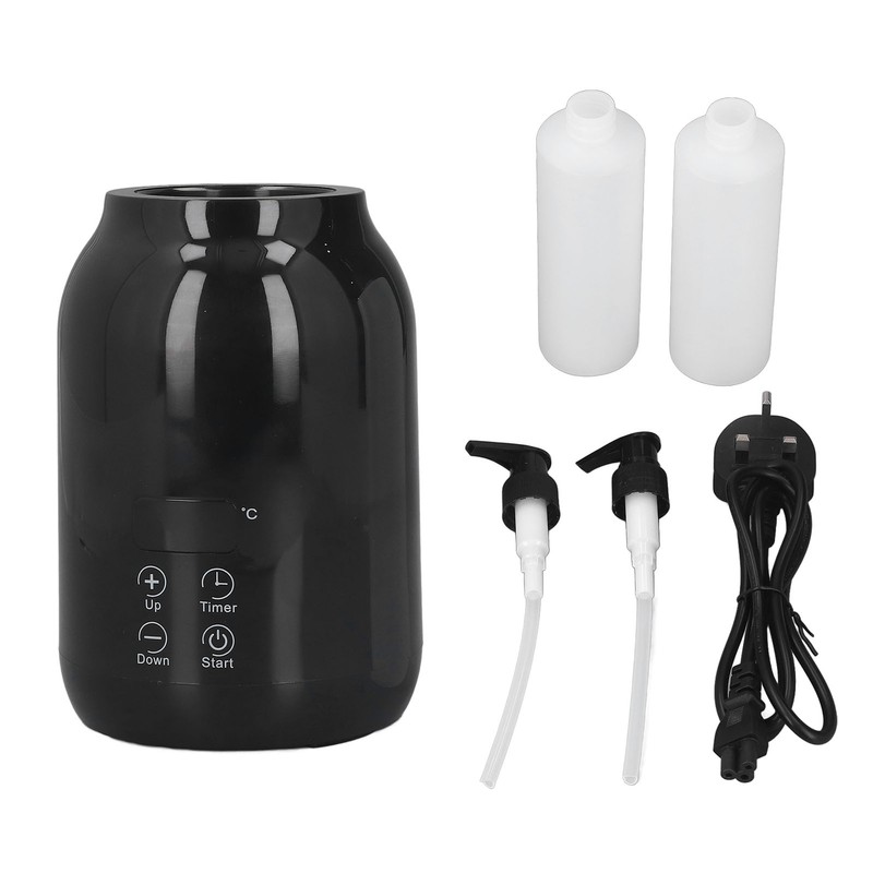Single Bottle Massage Oil Heater Touch Control Thermostatic LED Massage