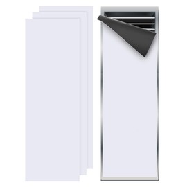 PATIKIL 12 x 4 inch Magnetic Ventilation Cover, Pack of 3 Floor Wall Air Register Cover, High-Strength Magnetic Ventilation Blocker for Home, Motorhome, HVAC, Fireplace, Oven, White