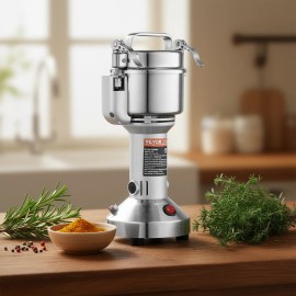 Grain Grinder 750g High-Speed Electric Herb Spice Mill Kitchen Tool Model D0100HA8UKWDefault: Default