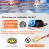 TOPDURE Automatic Heat Tape for Water Pipe Freeze Protection,Self-Regulating Pipe