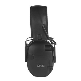 Bifrost Gear Valkyrie NRR 23db Electronic Hearing Protection Earmuff (Black)