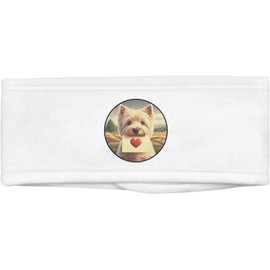 'West Highland Terrier Love Note' Beauty Head Band/Hair Band (HB00037690)