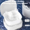 GmeDhc Braces Box with Strainer, Portable Denture Box Cover, Invisible