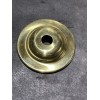 2.18 INCHES STAMPED SOLID BRASS BOBECHE WITH 1/8 IPS SLIP
